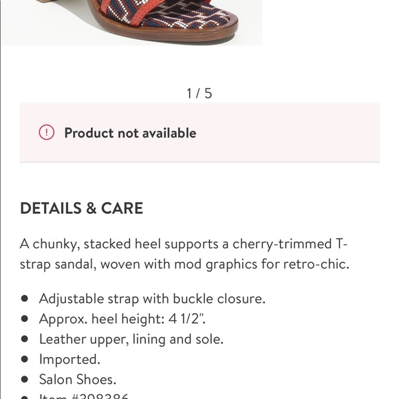 Tory Burch Florian Heeled Sandal - Picture 5 of 5